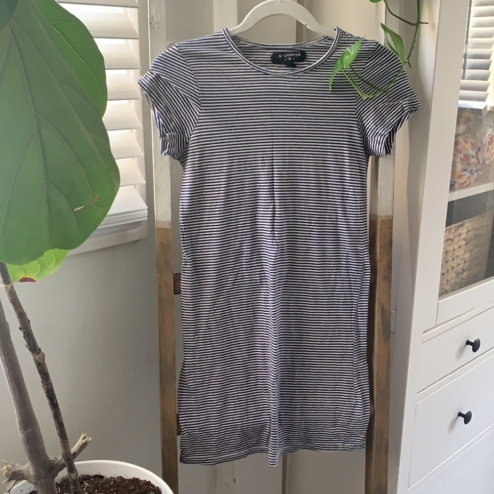 Cotton T shirt dress XS